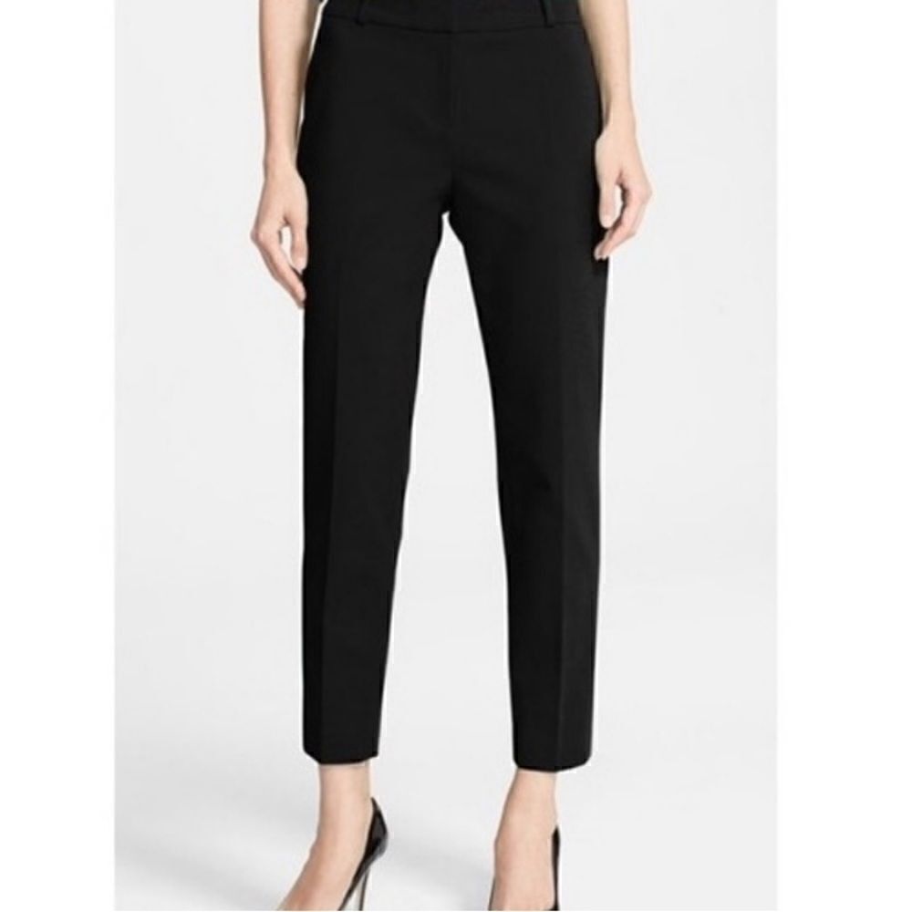 Kate Spade Slim Fit Trousers - Black